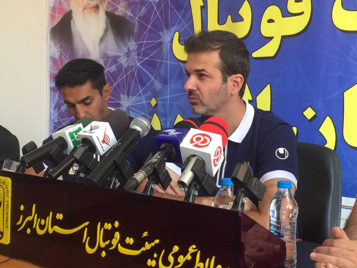 حضور مترجم استراماچونی در تمرینات استقلال(فیلم)