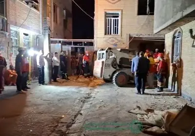 انفجار گاز یک منزل مسکونی در ملارد ۱۴ مصدوم داشت