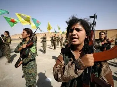 ملحق شدن یگان زنان به عملیات آزادسازی رقه