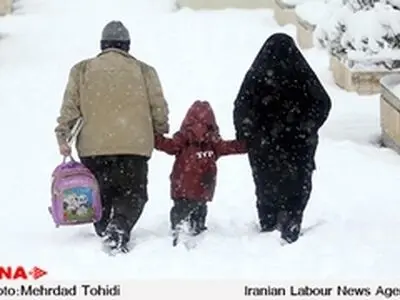 تعطیلی مدارس ابتدایی و راهنمایی استان کرمانشاه