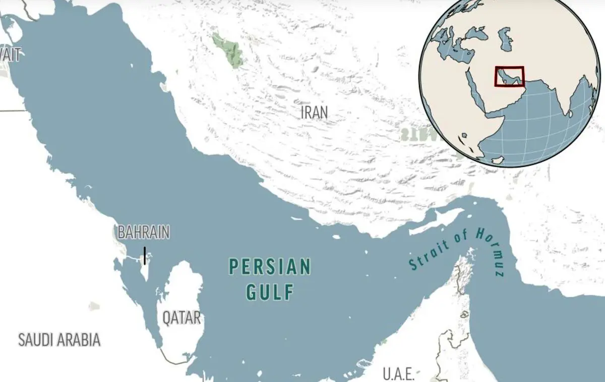 شلیک ایران به یک نفت‌کش در تنگه هرمز 