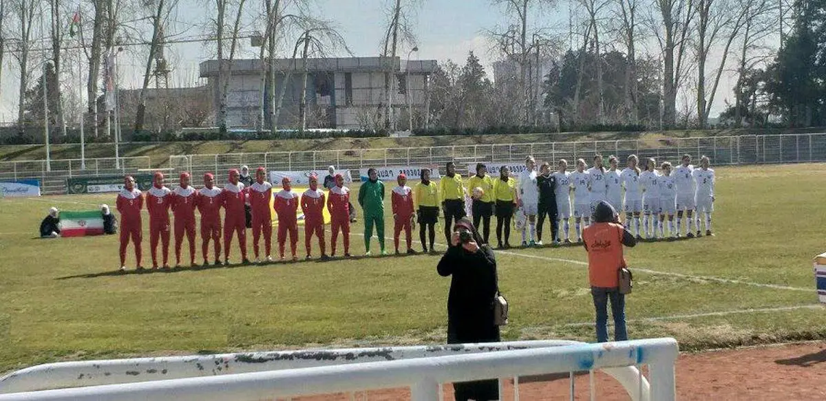 شکست تیم ملی بانوان ایران مقابل بلاروس