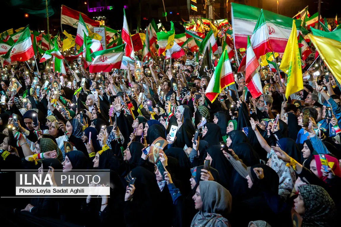 اجتماع مردمی جبهه مقاومت در تهران