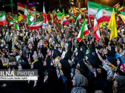 اجتماع مردمی جبهه مقاومت در تهران