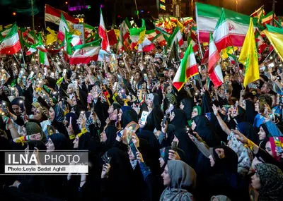 اجتماع مردمی جبهه مقاومت در تهران