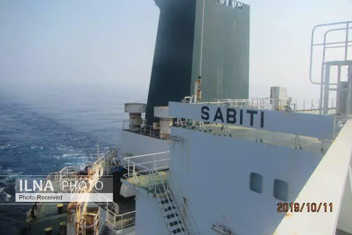 اولین تصاویر منتشر شده از نفتکش SABITI