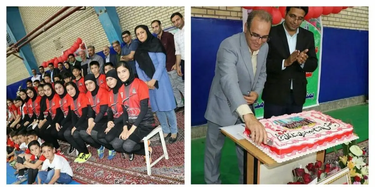 افتتاح سومین مدرسه فوتبال دختران در آبیک/ آغاز مسابقات فوتبال در زمین چمن