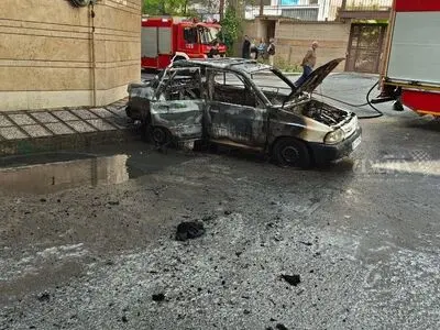 انفجار خودرو در محله قلهک تهران