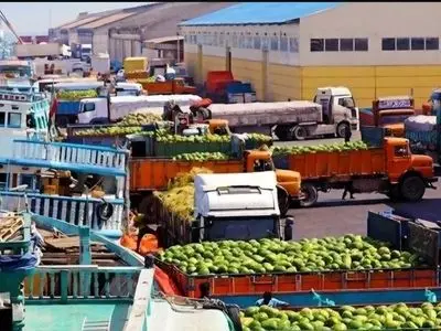 صادرات ۵ هزار تن محصولات کشاورزی از بندر نوشهر به خارج از کشور