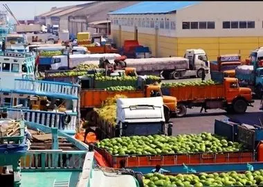 صادرات ۵ هزار تن محصولات کشاورزی از بندر نوشهر به خارج از کشور