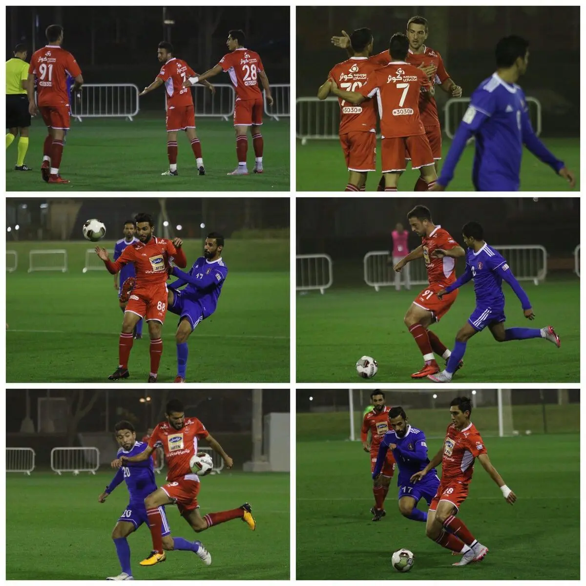 در یک دیدار دوستانه؛ پرسپولیس، الشحانیه را درهم کوبید