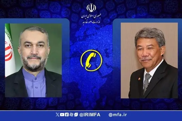 Iran, Malaysia FMs discuss bilateral, int’l issues