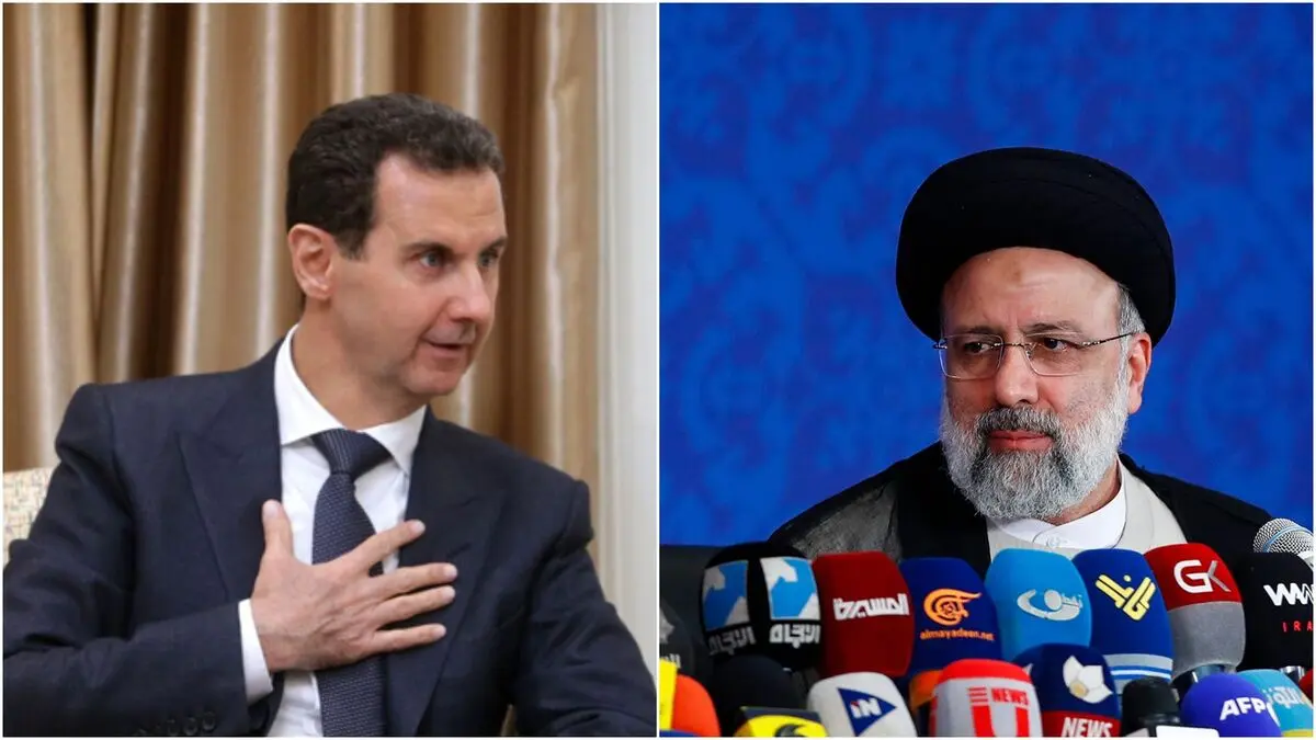 فی محادثة هاتفیة مع الرئیس السوری.. رئیسی: إیران تعارض أی تدخل خارجی فی سوریا