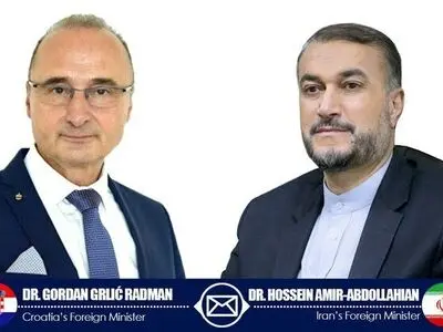 وزیر امور خارجه روز ملی کرواسی را تبریک گفت