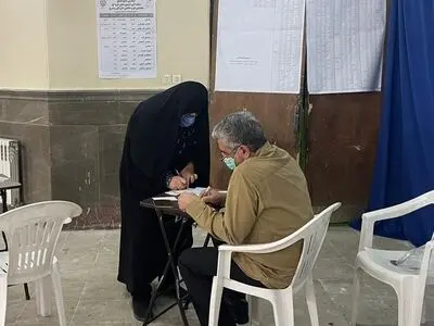 سردار جعفری رای خود را به صندوق انداخت