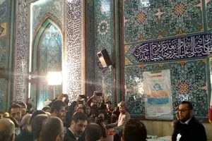 بازدید سخنگوی شورای نگهبان از حوزه انتخابیه حسینیه ارشاد