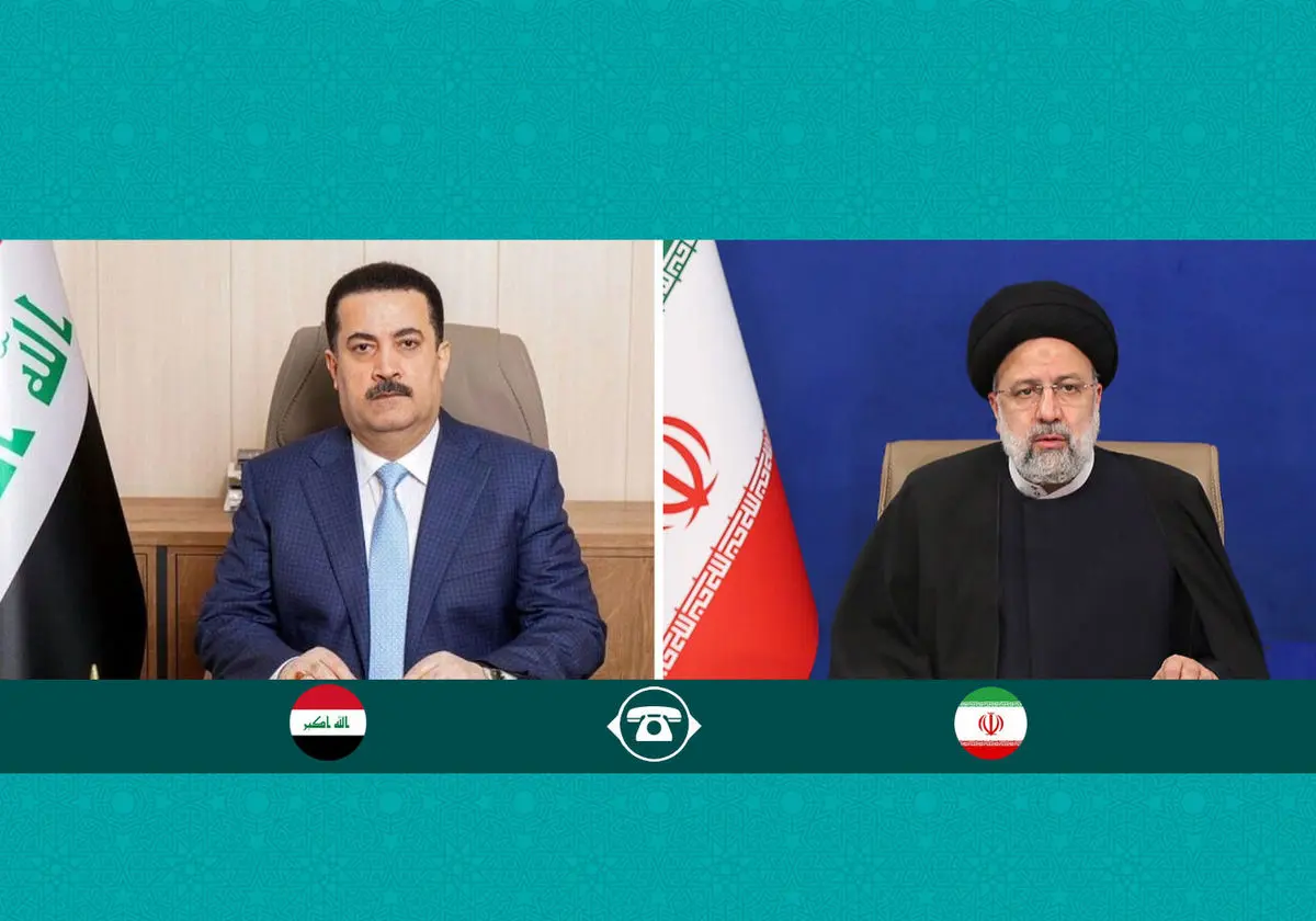 Iraqi PM felicitates Iran Pres. Raisi on Eid al-Fitr