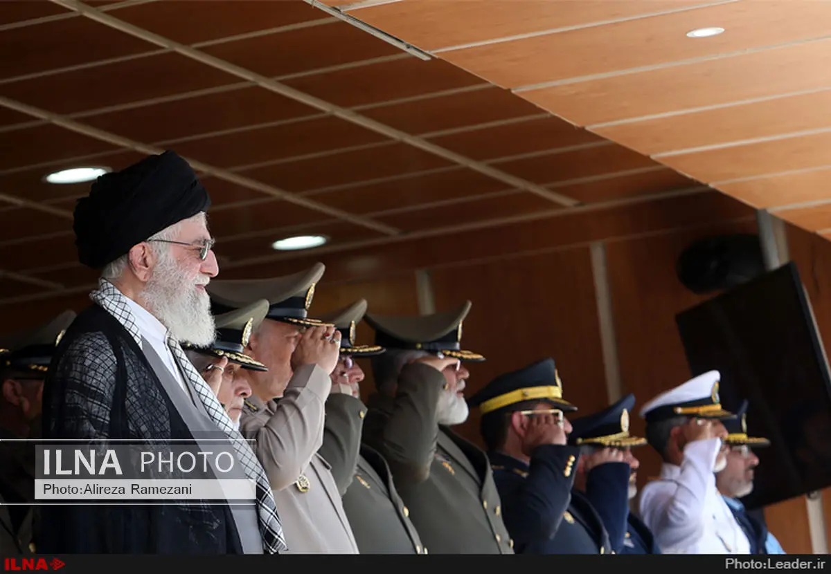 حضور فرمانده کل قوا در مراسم دانشآموختگی دانشجویان افسری ارتش +تصاویر
