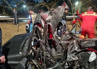 ۲ کشته در پی برخورد کامیون و پراید در بزرگراه رستگاری مقدم