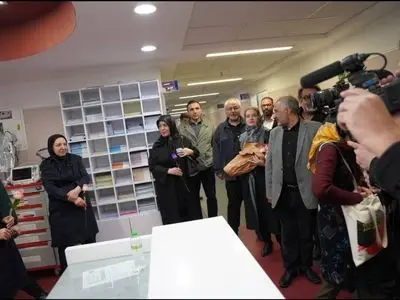 دیدار سینماگران با کادر درمان بیمارستان‌های امام خمینی و شریعتی
