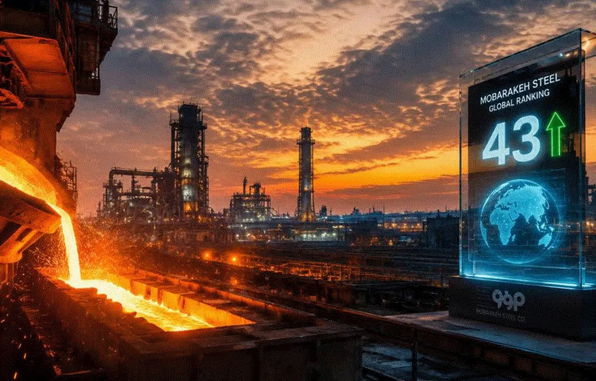 صعود به باشگاه ۴۳ فولادساز برتر جهان