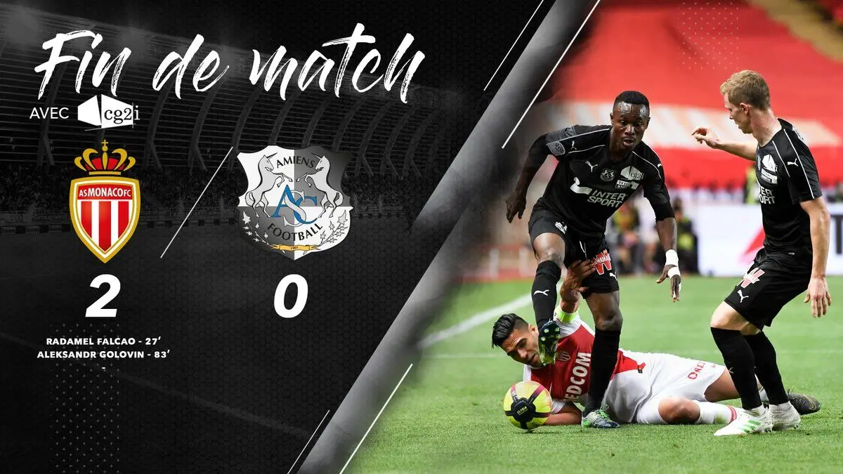 موناکو 2 - 0 آمیان؛ یاران قدوس بازنده مصاف قعرنشین‌ها