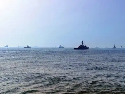 حضور ناوشکن دنا در رژه رزمایش دریایی میلان در هند