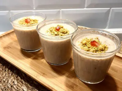 طرز تهیه فرنی بدون شکر