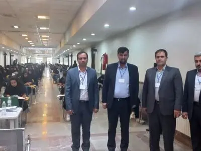 آزمون استخدامی سازمان تامین اجتماعی با رقابت 1225 داوطلب در همدان برگزار شد