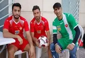 تصویر جدید از تمرین مشترک دو بازیکن پرسپولیس (عکس)