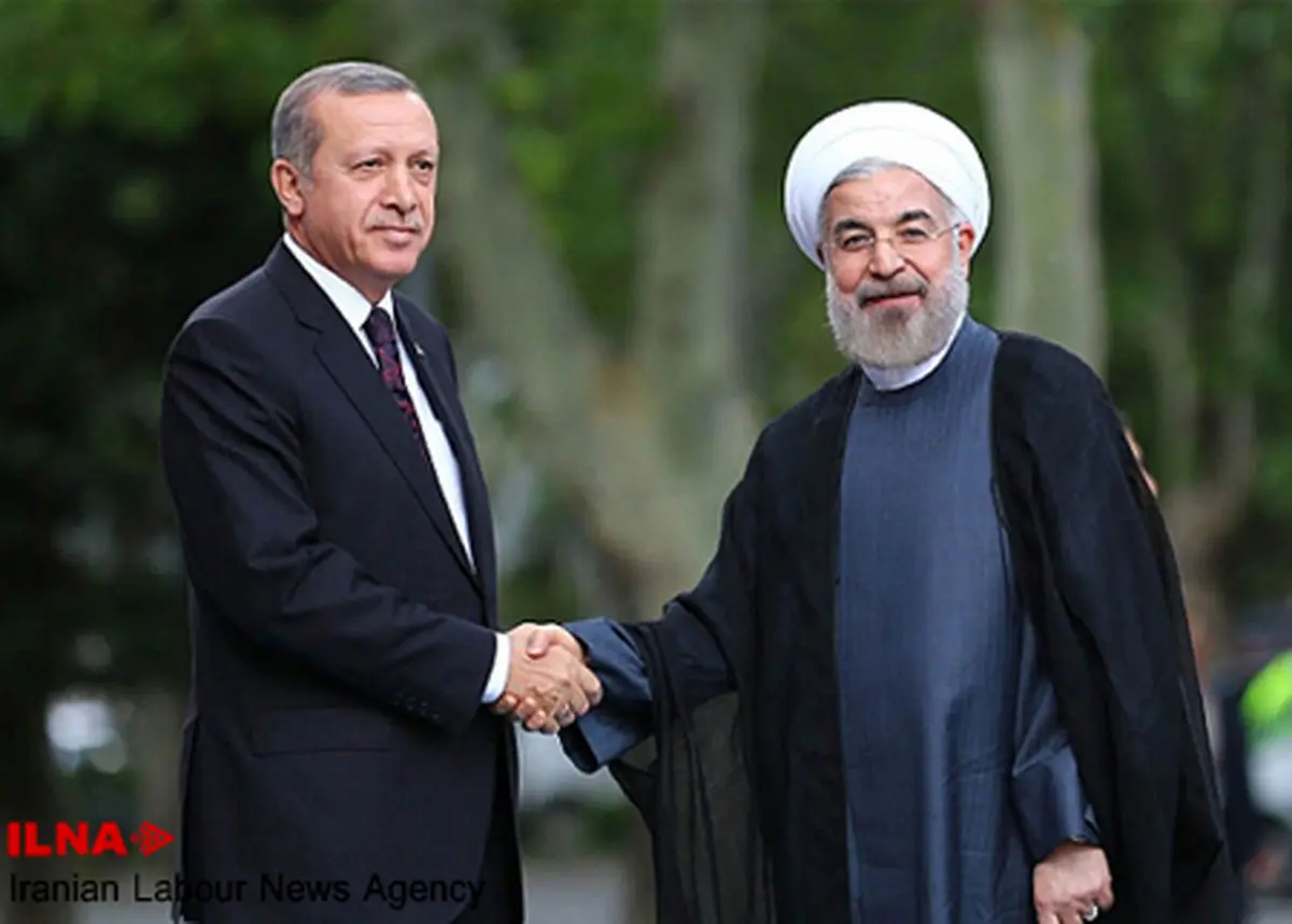استقبال رسمی روحانی از رییس جمهور ترکیه