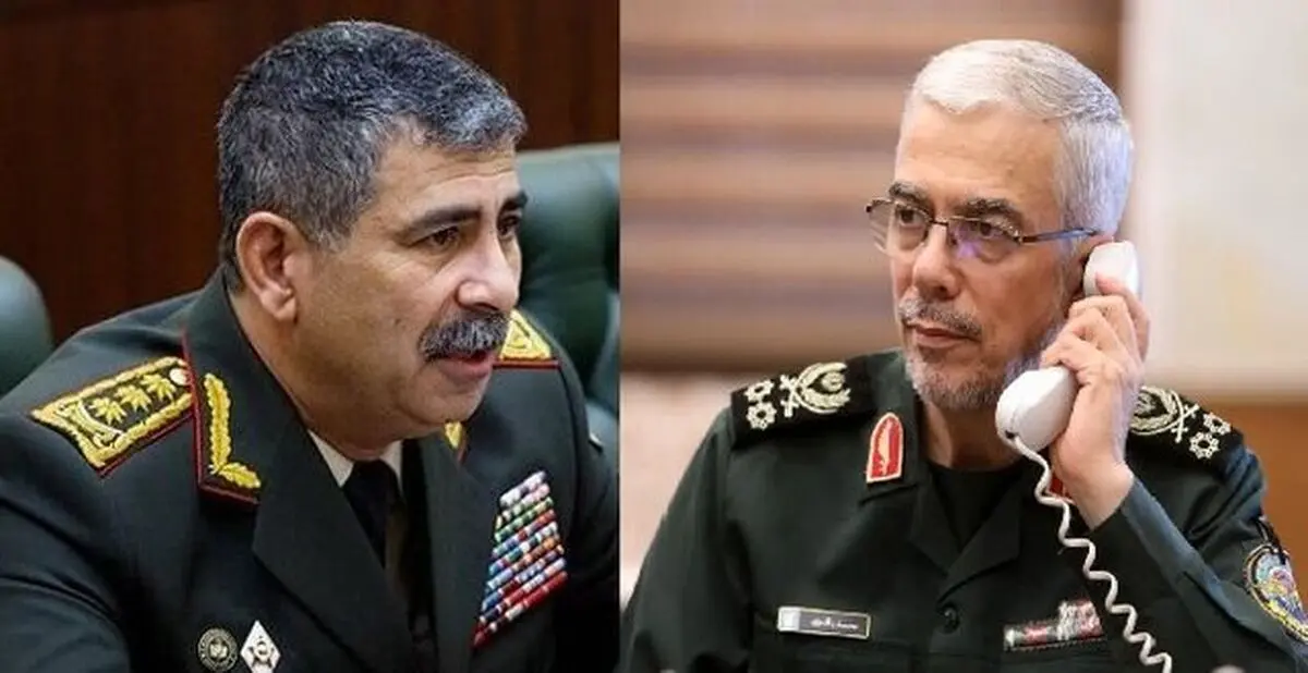 سرلشکر باقری اعزام نیروی نظامی به مرز جمهوری آذربایجان را رد کرد