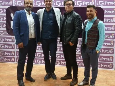 بدل محمدرضا گلزار، محمد اصفهانی و لیونل مسی در تلویزیون+عکس