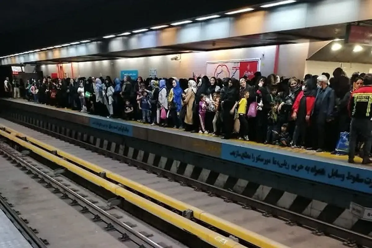 جابه‌جایی رایگان بیش از ۷ هزار نفر با مترو در جشن میلاد پیامبر (ص)