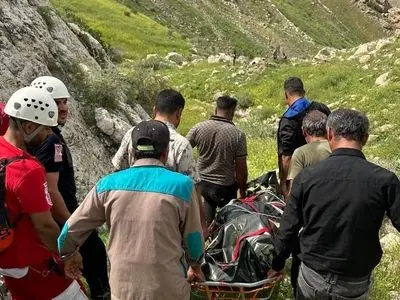 سقوط و جان‌باختن فردی ۴۱ ساله در کوه‌های خینه لامرد 