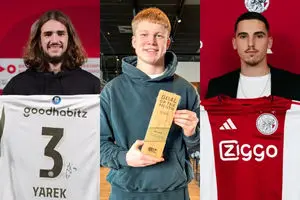 پسران جدید کرایف در اردیویسه: اسمیت، فن‌بومل، رید، یارک و دیگران