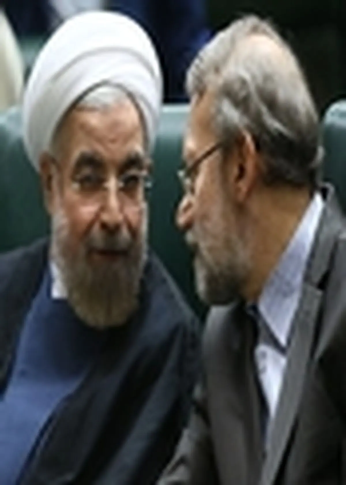 لاریجانی: دولت و مجلس در حل مشکلات اقتصادی هم‌نظر هستند / روحانی: دیدگاه قوه مقننه برای دولت مغتنم است