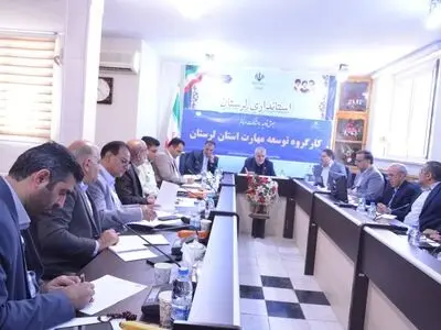 تشکیل کارگروه توسعه مهارت لرستان