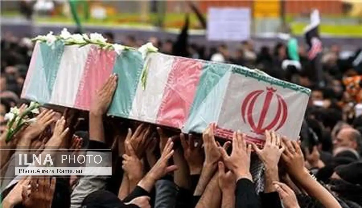 پیکر شهید نیروی انتظامی در خرم آباد تشییع شد