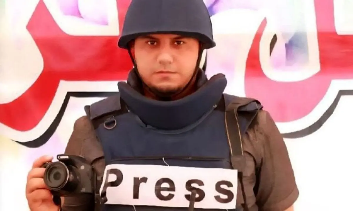 شهادت یک خبرنگار فلسطینی دیگر در شمال نوار غزه