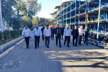 بازدید رییس ایدرو از شرکت مگاموتور و امدادخودرو سایپا