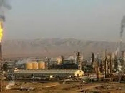 آتش‌سوزی در چاه نفت شماره ۳۹ در پالایشگاه القیاره در جنوب موصل 

