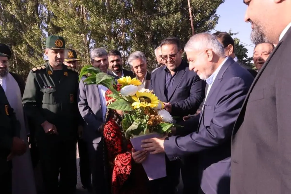 وزیر میراثفرهنگی وارد شهرستان سراب شد