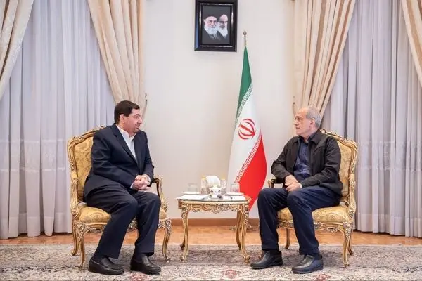 Iran’s president-elect Pezeshkian meets acting president