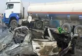 برخورد تانکر سوخت با خودرو سواری در اردکان یزد سه کشته بر جا گذاشت