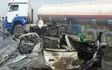 برخورد تانکر سوخت با خودرو سواری در اردکان یزد سه کشته بر جا گذاشت