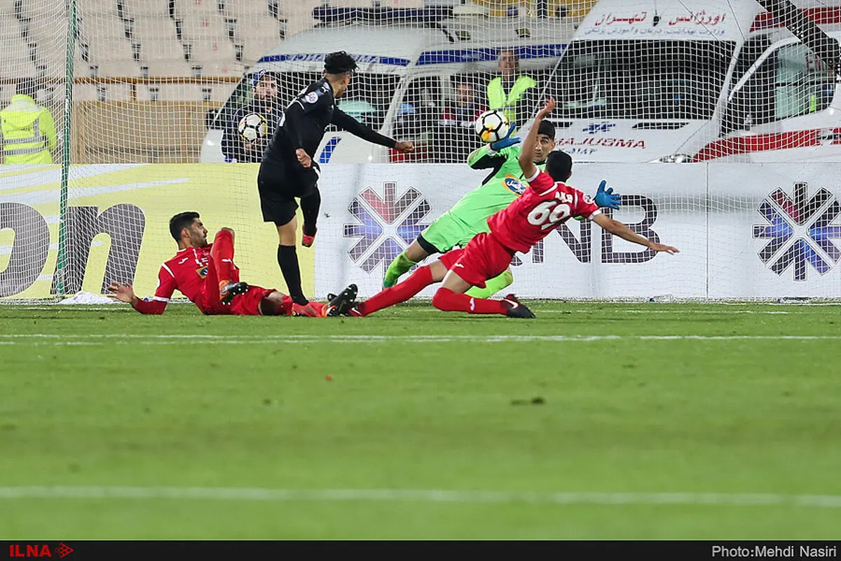 وحشتناک ترین صحنه بازی پرسپولیس و السد(عکس)