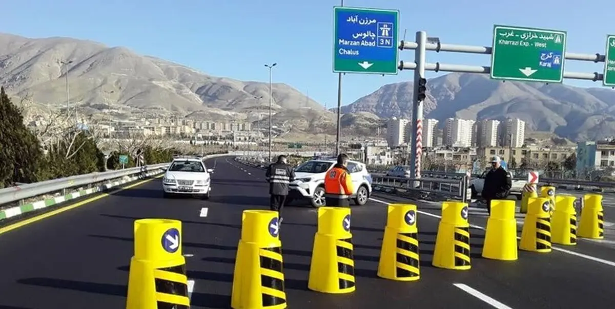انسداد 4 روزه آزادراه تهران- شمال 