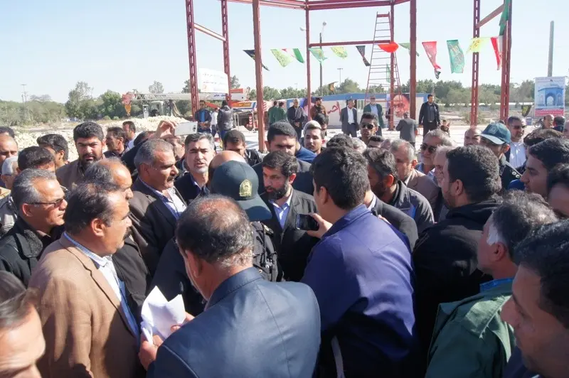گزارش تصویری بازدید استاندار خوزستان از شهرستان هندیجان