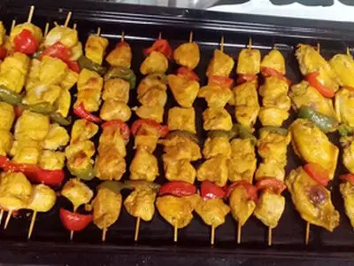 روش پختن جوجه کباب در فر